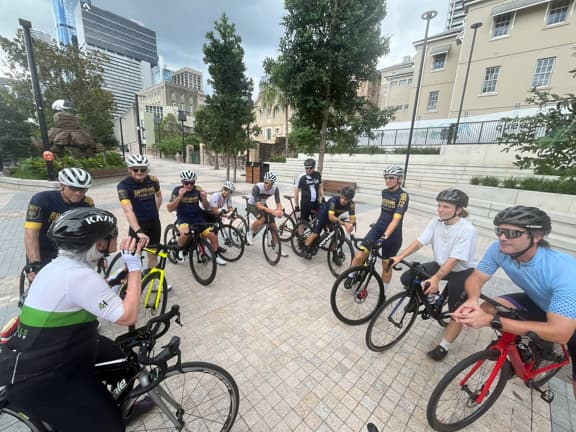 Ride leader training